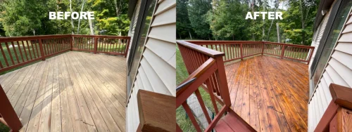 Deck Stain Refinish 1 Deck Stain Refinish 1